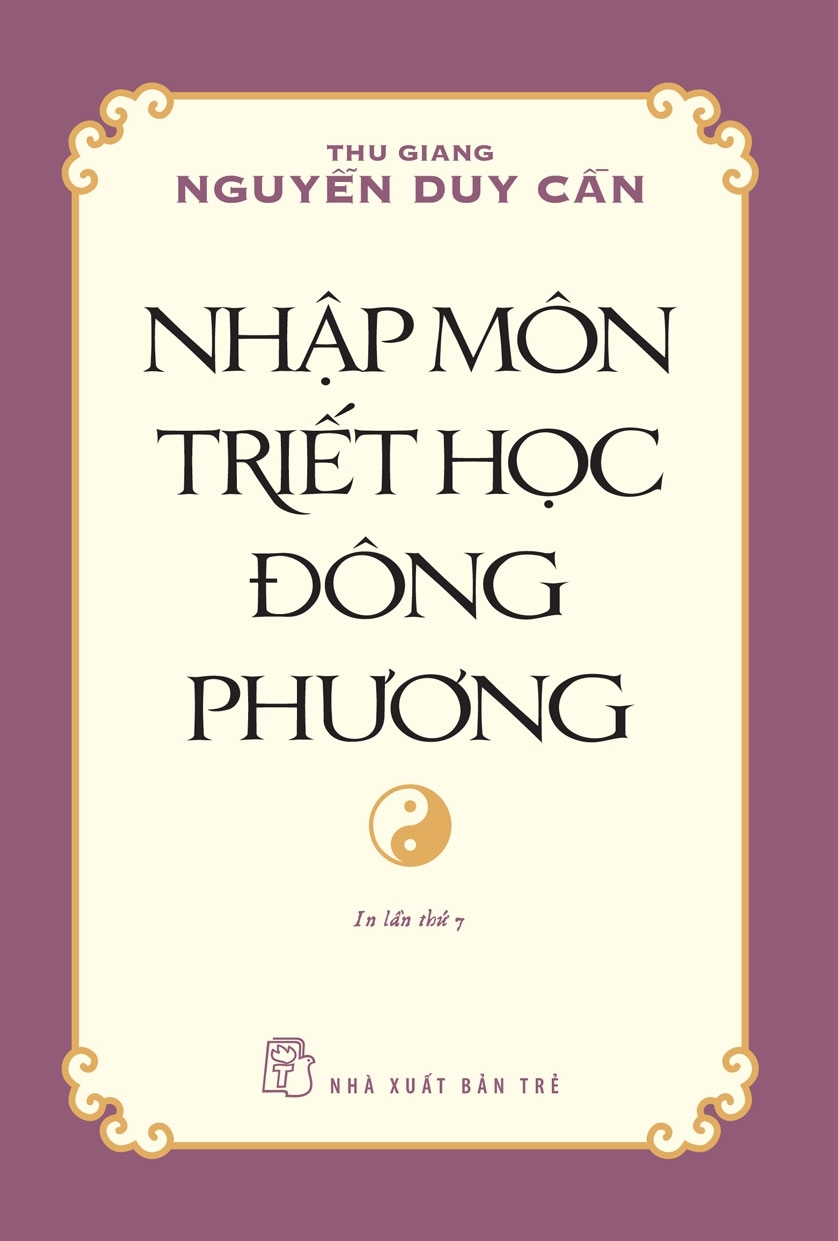 NHẬP MÔN TRIẾT HỌC ĐÔNG PHƯƠNG