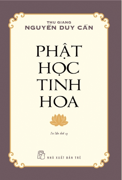 PHẬT HỌC TINH HOA